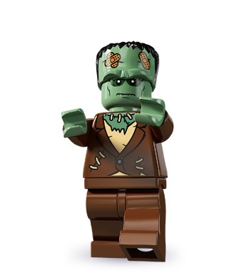 Blandt Lego-minifigurerne findes der alskens skræmmende væsener fra vampyrer og mumier til varulve og zombier. Men vi synes nu engang, at Frankensteins klassiske monster er det sejeste af dem alle.