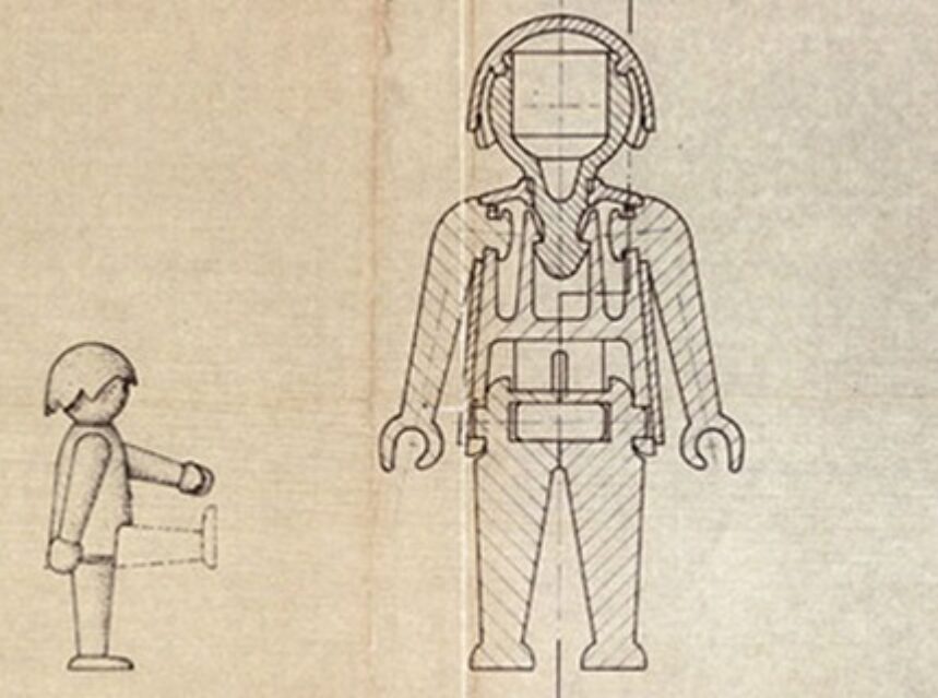 To prikker og en streg sådan blev Playmobil en