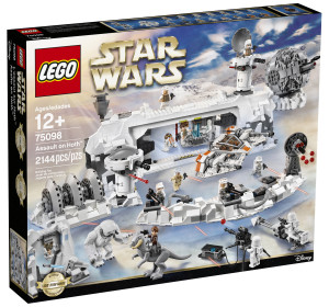 Som det kan ses nedenfor, så er hovedparten af indholdet i det kommende Assault on Hoth-sæt hentet i gamle Lego Star Wars-sæt.