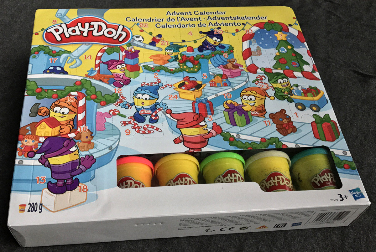 Play Doh Advent Calendar