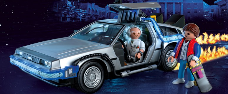 Playmobil lancerer Tilbage til Fremtiden i 2020